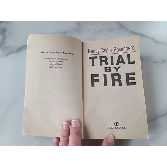 Trial by Fire by Nancy Taylor (1996, Mass Market) - Picture 4 of 10
